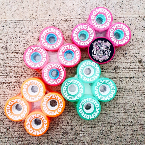 Radar Energy Outdoor Roller Skate Wheels 57mm 78A - 4 Pack - Lucky Skates