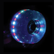 Rio Roller Light Up LED Wheels Blue Glitter 58mm 82A - Lucky Skates