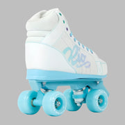 Rio Roller Lumina White Blue Roller Skates - Lucky Skates
