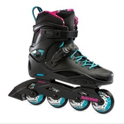 Rollerblade Cruiser Womens Inline Skates Black/Aqua - Lucky Skates