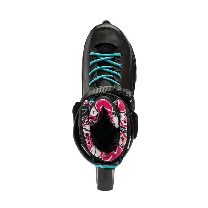 Rollerblade Cruiser W Black/Aqua Inline Skates - Lucky Skates