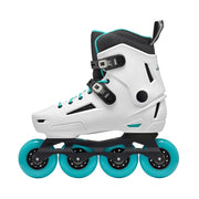 Rollerblade Lightning 80 Womens Inline Urban Skates Teal White - Lucky Skates