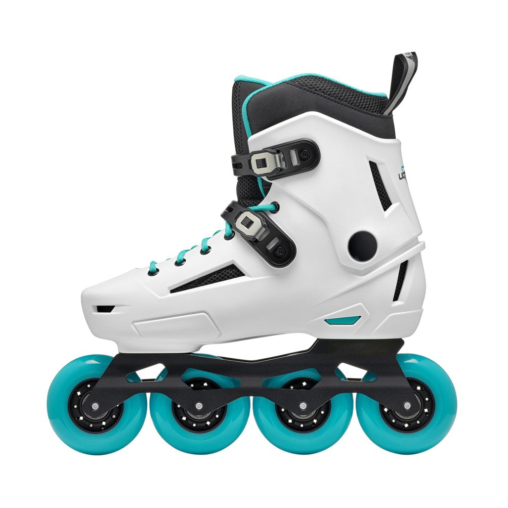 Rollerblade Lightning 80 Womens Inline Urban Skates Teal White - Lucky Skates