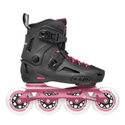 Rollerblade Lightning 90 Womens  Sangria Urban Inline Skates Pink Black - Lucky Skates
