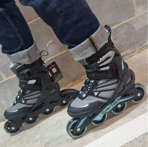 Rollerblade Zetrablade W Aqua Inline Skates - Lucky Skates