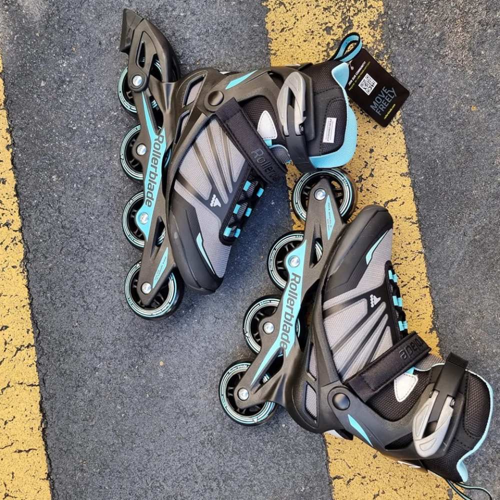 Rollerblade Zetrablade Womens Aqua Inline Skates - Lucky Skates