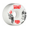 Rollerbones White Bowl Bombers Wheels 103A - 8 pack