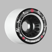 Rollerbones Day of Dead Indoor Roller Skate Wheels White - 4 Pack - Lucky Skates