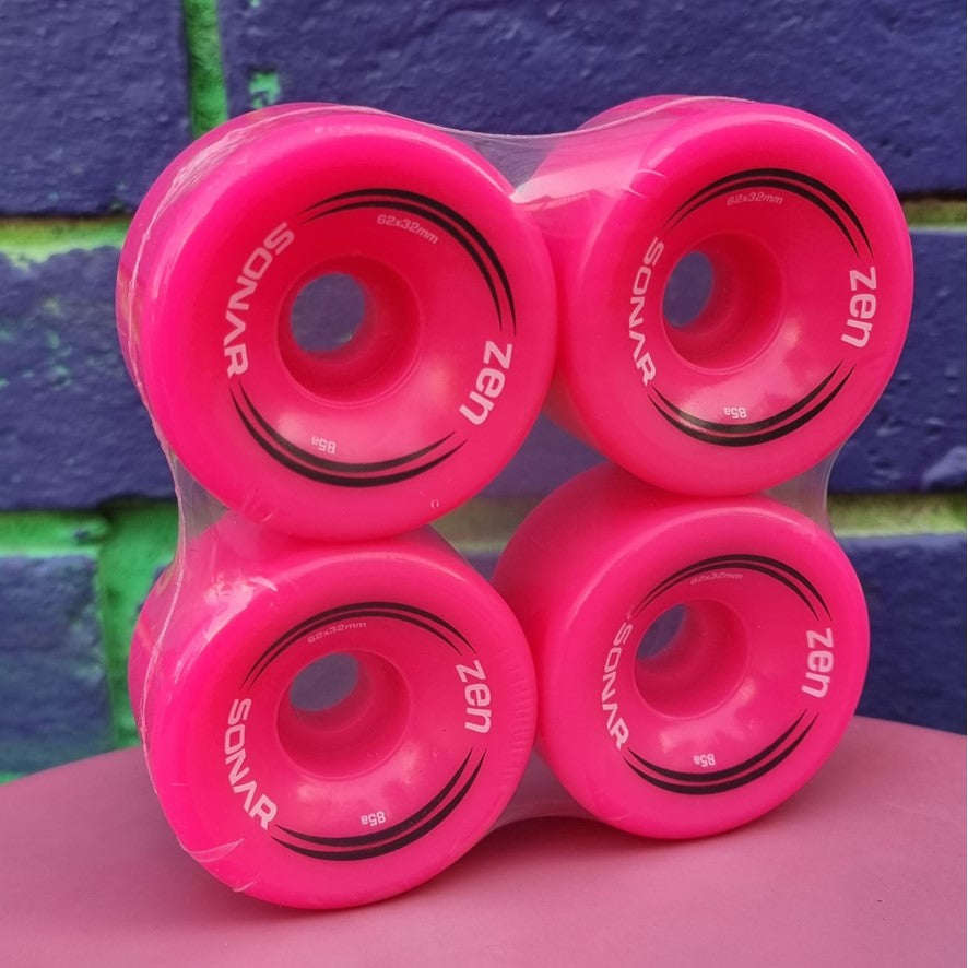 Radar Sonar Zen Hybrid Roller Skate Wheels - 4 Pack - Lucky Skates