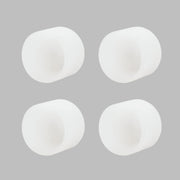 Sure-Grip Avenger White Roller Skate Quad Pivot Cups - 4 pack - Lucky Skates