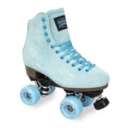 Sure-Grip Boardwalk Sea Breeze Leather Suede Roller Skates Blue - Lucky Skates