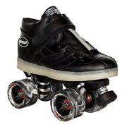 Sure-Grip GT50 + LED Light Up Speed Low Cut Roller Skates Black - Lucky Skates