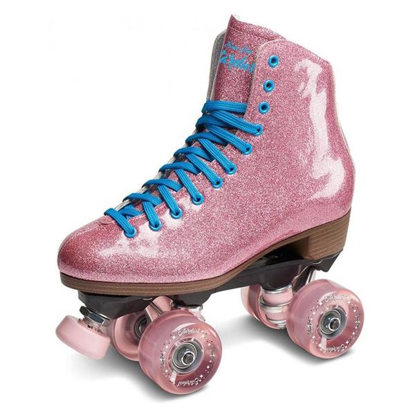 Sure-Grip Stardust Pink Glitter Roller Skates - Lucky Skates