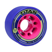 Sure-Grip Titan Indoor Roller Skate Wheels Pink/Purple - 4 Pack - Lucky Skates