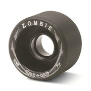 Sure-Grip Zombie Alloy Indoor Roller Skate Wheels Low Black - 4 Pack -  Lucky Skates