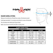 Triple 8 Certified Metallic Blue Helmet - Lucky Skates