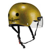 Triple 8 The Visor Gold Glitter Helmet