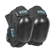 TSG Force V A Knee Pads Black Blue - Lucky Skates