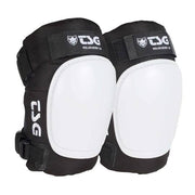 TSG Roller Derby 3.0 White Skate Knee Pads - Lucky Skates