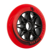 Undercover Raw Red Inline Wheel 110mm 85A - 3 Pack - Lucky Skates