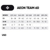 USD Aeon Team 60 White Aggressive Inline Skates