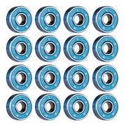 Wicked Nick Lomax Skate Bearings Blue - 16 Pack - Lucky Skates