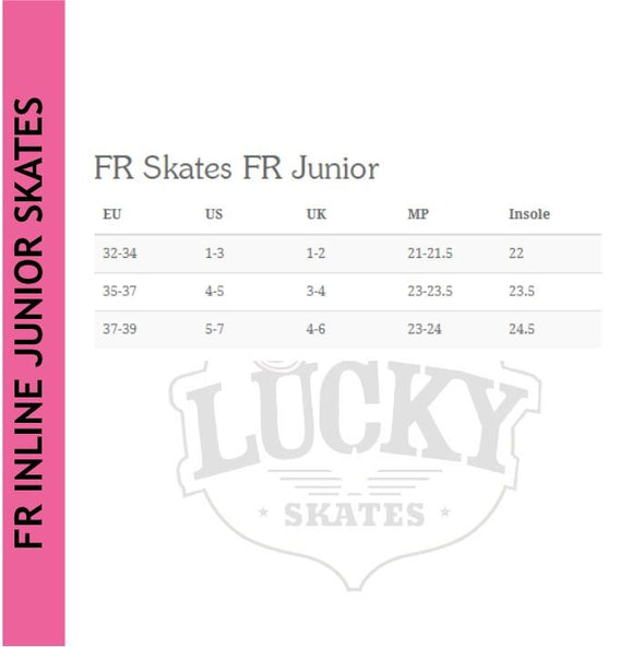 Kids Adjustable FR FRJ Club Black Inline Skates