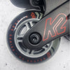 K2 Kinetic 80 Black Grey Inline Skates *Last Pair* EU 48