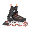 mens recreational fitness rollerblade inline skates orange black 