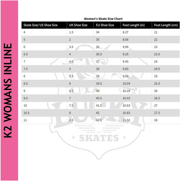 K2 Alexis 80 Pro Black/Lavender Inline Skates *Last pair* EU 36
