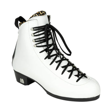 moxi skate jack 2 artistic leather suede boot white black laces vegan 