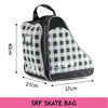 SFR Black Check Skate Bag