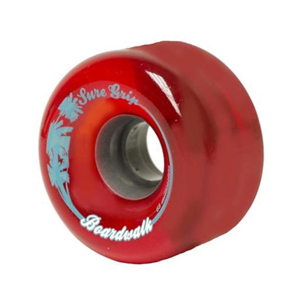 red outdoor 65mm 78a suregrip wheels 