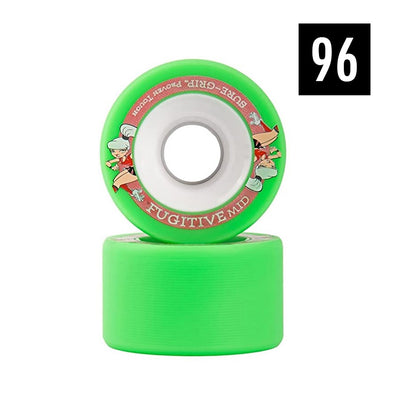 green 96a roller skate wheels 