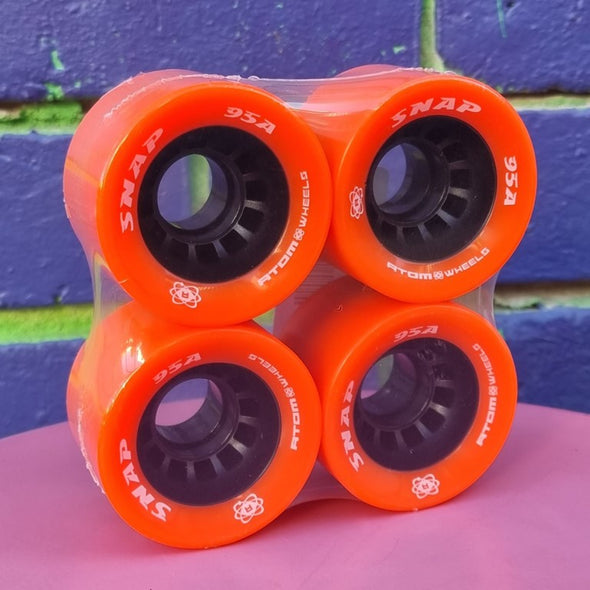 orange indoor rollerskate wheels 
