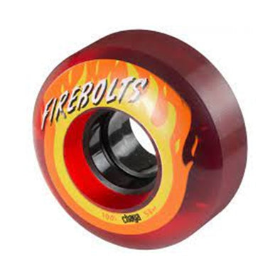 maroon skate park wheels 100a 'Chaya Firebolts' 