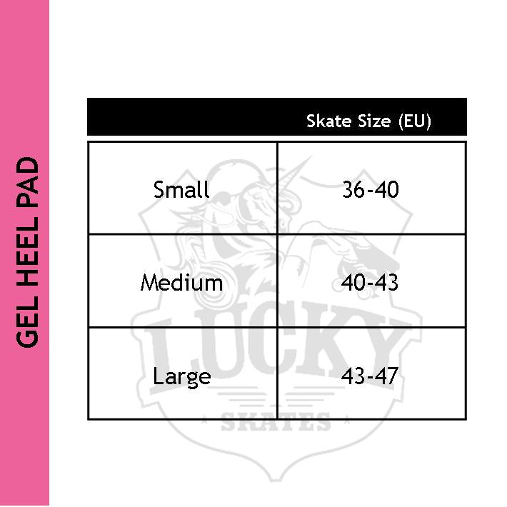 Powerslide My Fit Gel Heel Pads For Skates Lucky Skates Lucky