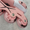 Kids Adjustable Powerslide Khaan Junior LTD Pink Inline Skates