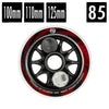 led graffic light up inline wheels with usb