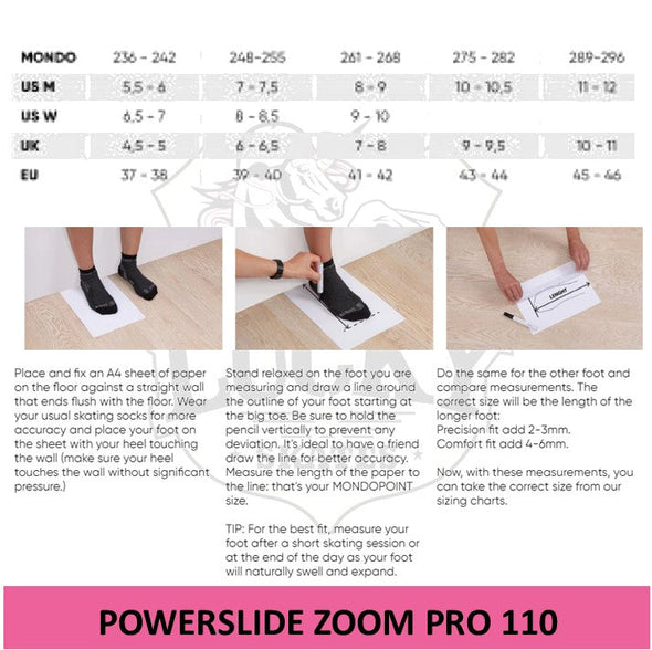 Powerslide Zoom Pro Lomax 110 Inline Skates