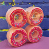 donut print outdoor roller skate wheel 