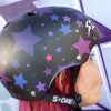 S1 Lifer Black Matte Stars Helmet - Certified