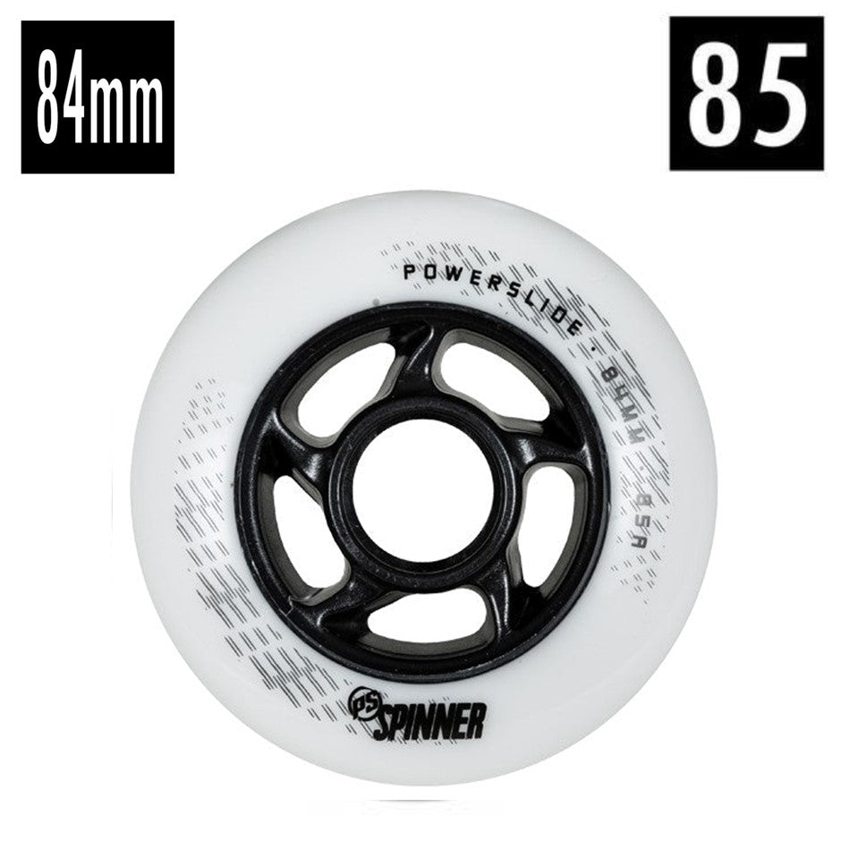 Powerslide Spinner Inline Wheel 85A 84mm Lucky Skates Lucky Skates