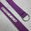 purple glitter roller skate strap 