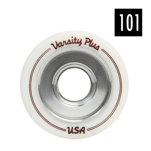 Radar Varsity Plus White Roller Skate Wheels 101a Lucky Skates