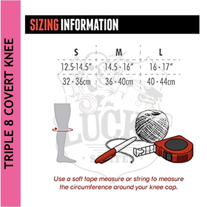 Moxi Edition Covert Knee Pads Lucky Skates Lucky Skates Pty Ltd