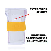 187 Killer Six Pack Padding Set Purple Wrist Guards - Lucky Skates 