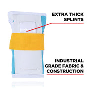 187 Killer Six Pack Padding Set Teal Aqua Wrist Guards  - Lucky Skates 