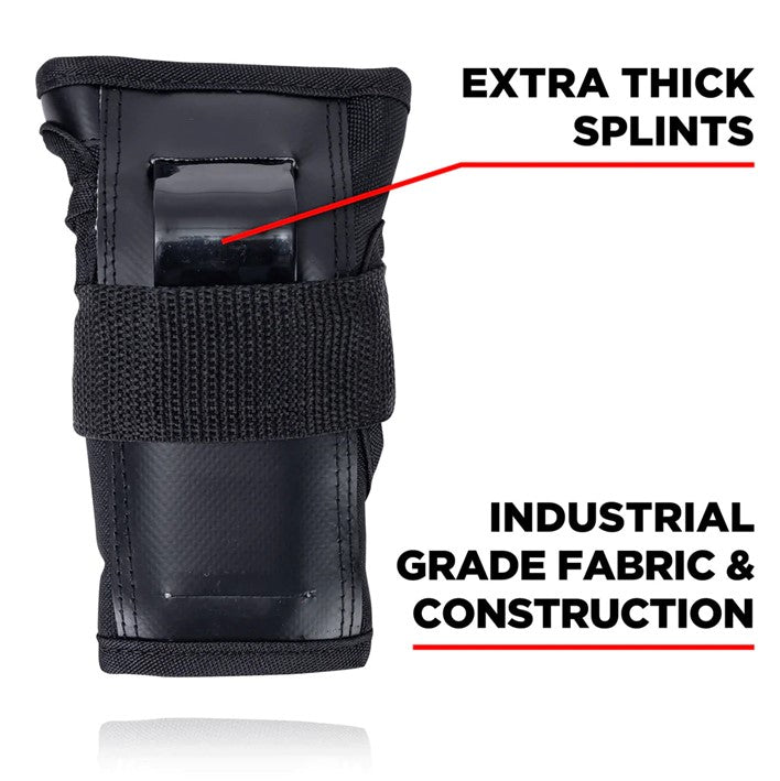 187 Killer Adult Wrist Guards Black - Lucky Skates