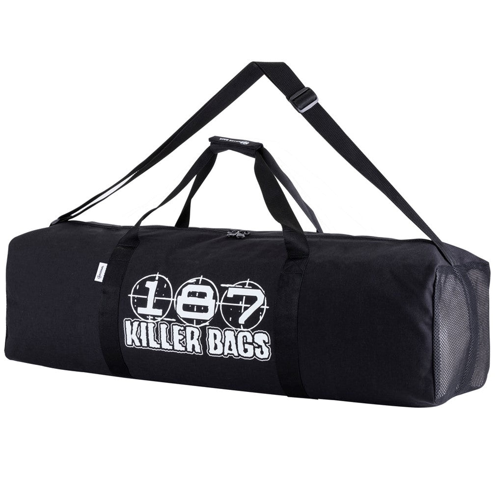 187 Killer Arsenal Black Large Skate Duffel Bag - Lucky Skates